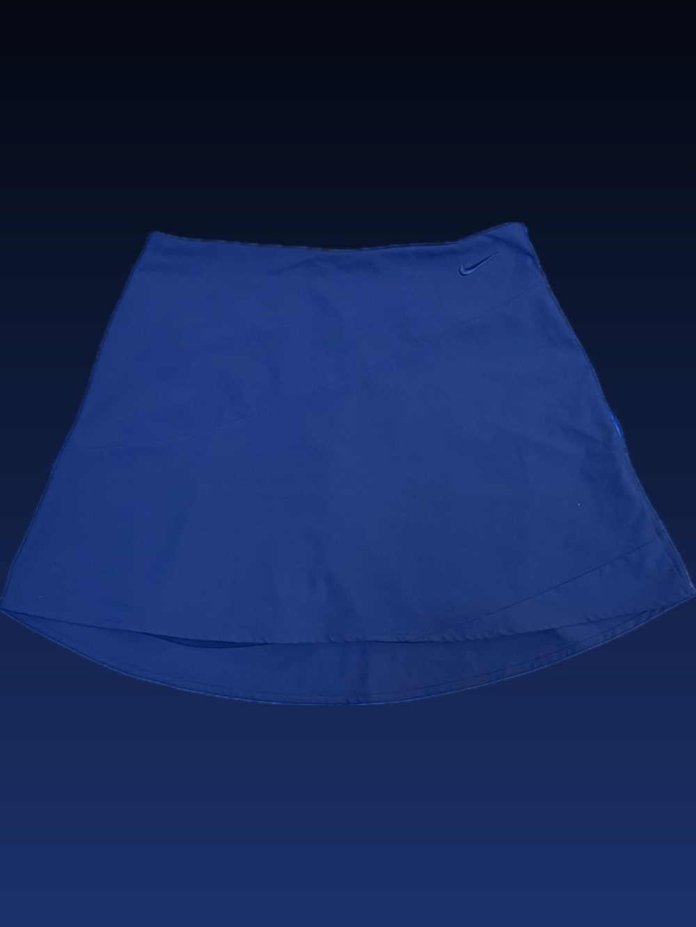 Nike Women's Royal Blue High-Low Athletic Skort